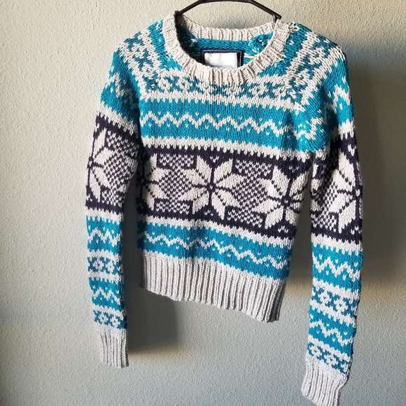 American Eagle Outfitters snowflake sweater - Picture 4 of 8